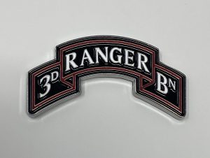 Ranger Scroll Car Badge 3/75 Full Color- 3d BN