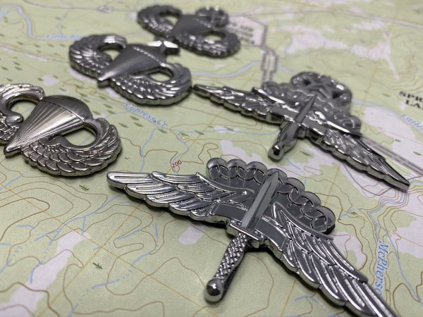 Military Free fall MFF (Basic) Car Badge with 3M Back - Image 6