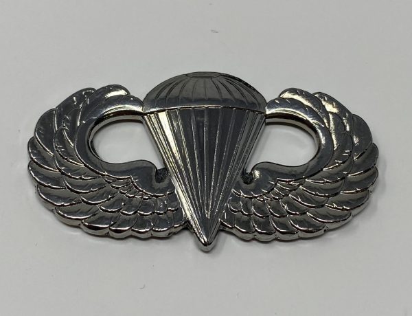 Basic Parachute Badge; Car Badge with 3M Back