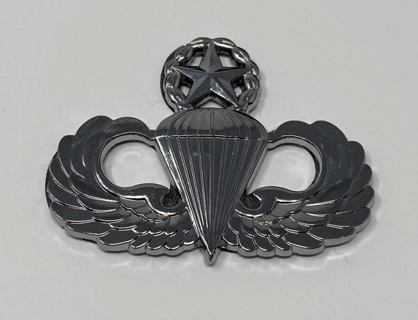 US Army Jump Master Wings Car Badge with 3M Back