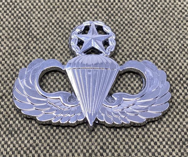 US Army Jump Master Wings Car Badge with 3M Back - Image 6