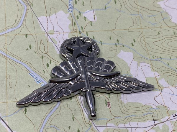 Military Free fall Jump Master MFF Chrome with 3M Back - Image 4
