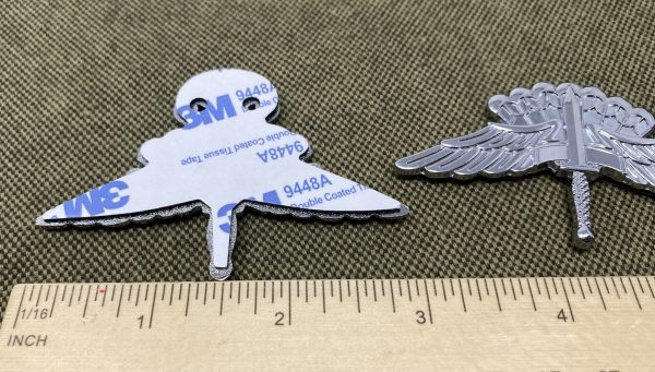 Military Free fall MFF (Basic) Car Badge with 3M Back - Image 4