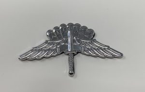 Military Free fall MFF (Basic) Car Badge with 3M Back