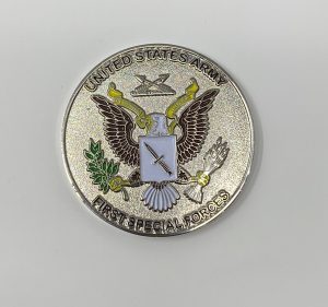 US Army Special Forces Regimental Coin- Silver 2"