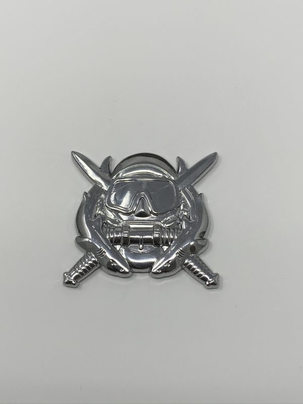 Special Operations Combat Diver Car Badge with 3M Back