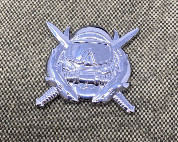 Special Operations Combat Diver Car Badge with 3M Back - Image 6