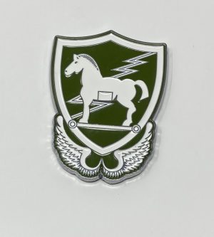 10th Group Trojan Horse Car Badge