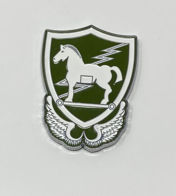 10th Group Trojan Horse Car Badge