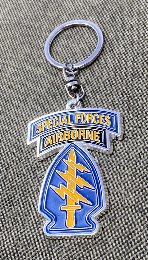 SF Patch/Tab Chrome Key Chain - Image 3