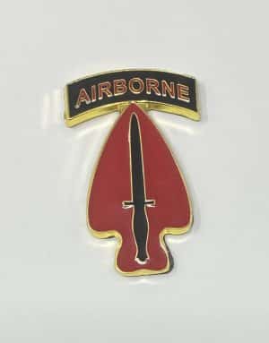 USASOC Car Badge