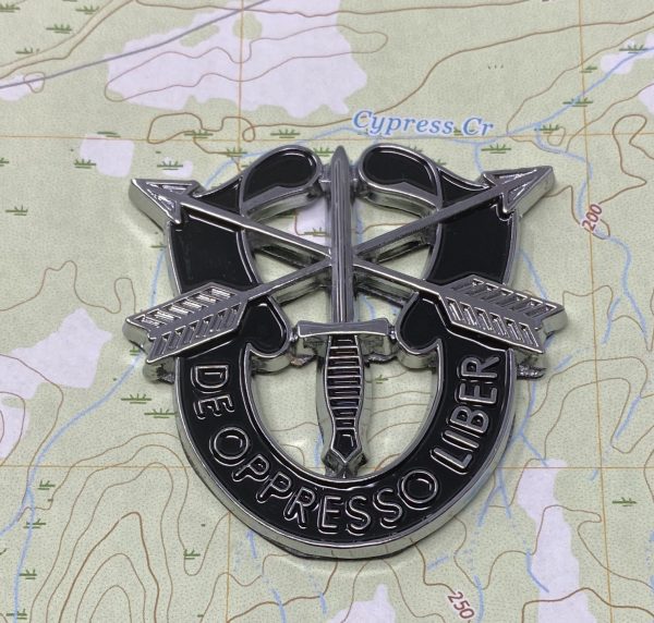 Special Forces Crest (DUI) Over sized Car Badge 2" - Image 6