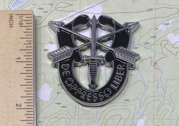 Special Forces Crest (DUI) Over sized Car Badge 2" - Image 4