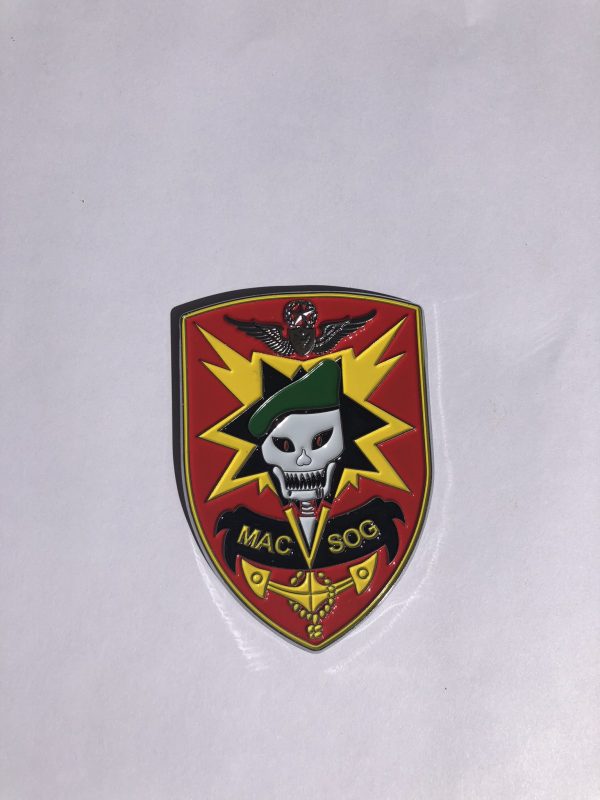 MACVSOG - Color Car Badge