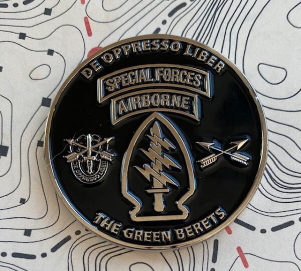 Black And Silver Regimental Coin- 2" - Image 5