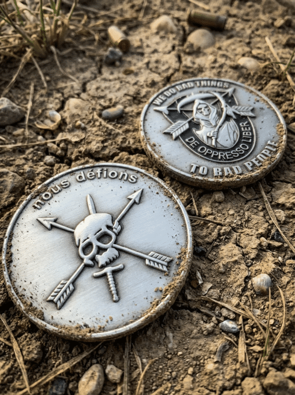 Special Forces Nous Defions “De Oppresso Reaper” - 2" coin - Image 8