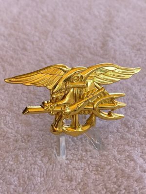 Navy SEAL Trident Car Badge with 3M on reverse