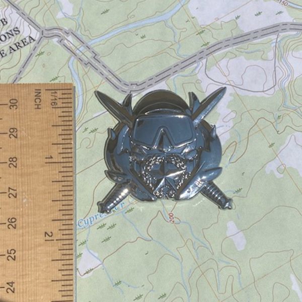 Combat Diver Supervisor Car Badge - Image 2