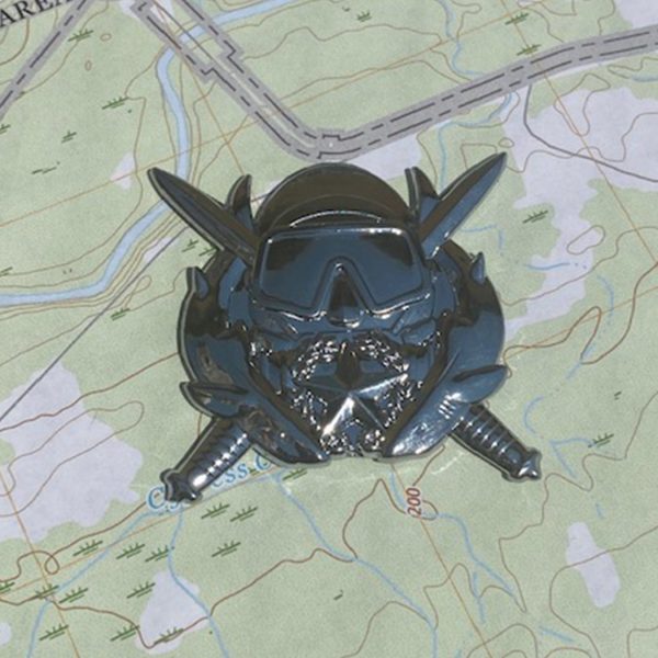 Combat Diver Supervisor Car Badge