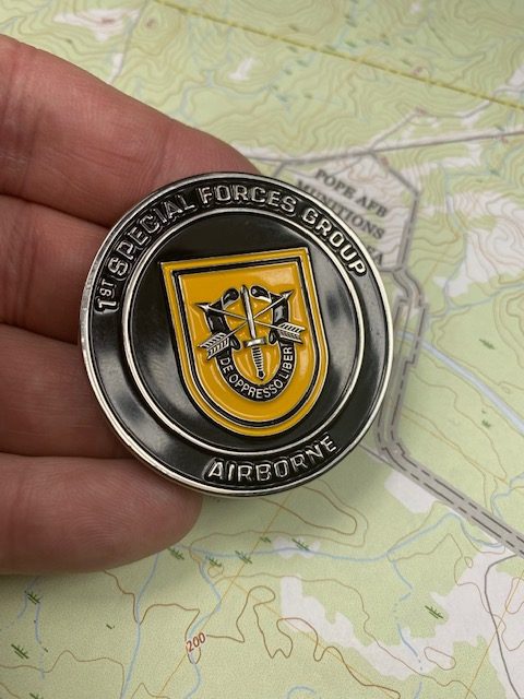 1st Special Forces Group 5th Gen Coin - Image 3