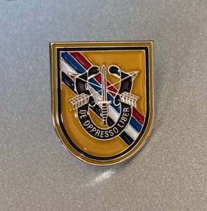 39th SF Detachment Kore "DET K" Pin