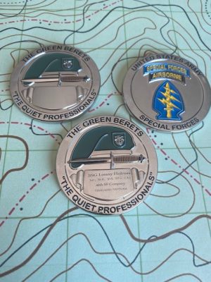 The Quiet Professionals Coin (Engravable Edition )