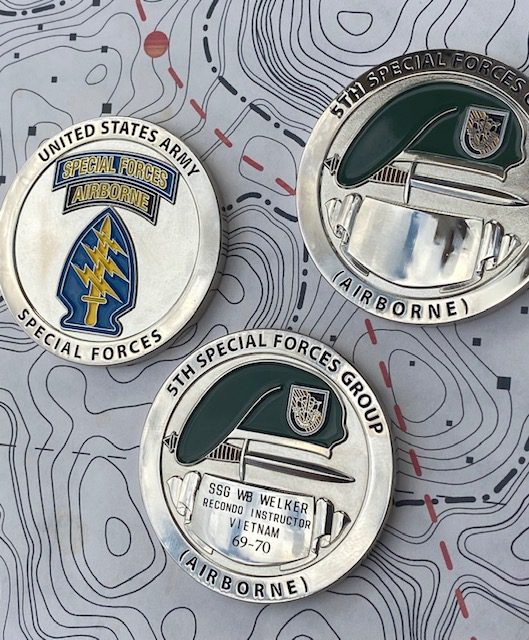 5th Special Forces Group- Silver (Engravable Edition ) - Image 5