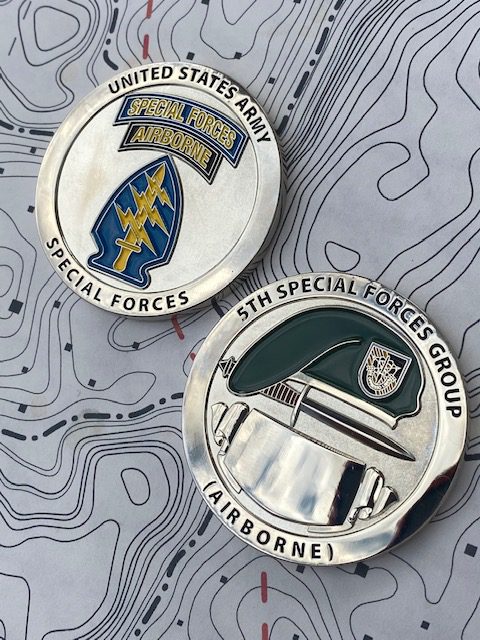 5th Special Forces Group- Silver (Engravable Edition ) - Image 4