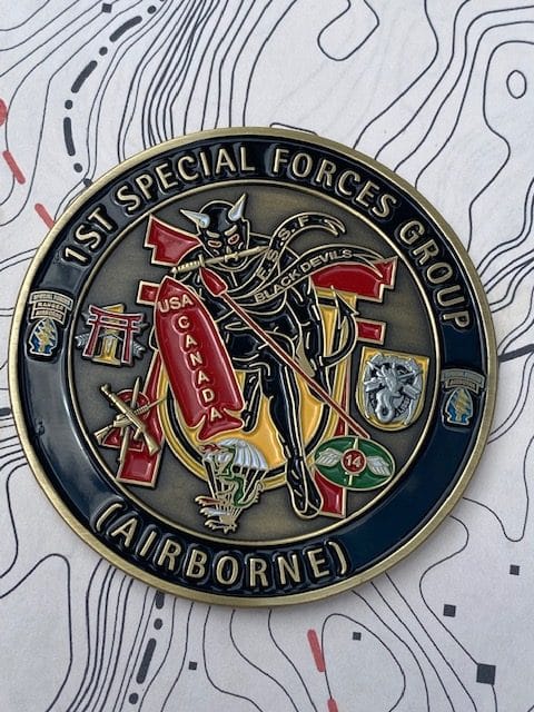 1st Special Forces Group "Presentation Grade" 2.5" Special Edition - Image 9