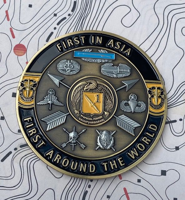 1st Special Forces Group "Presentation Grade" 2.5" Special Edition - Image 3