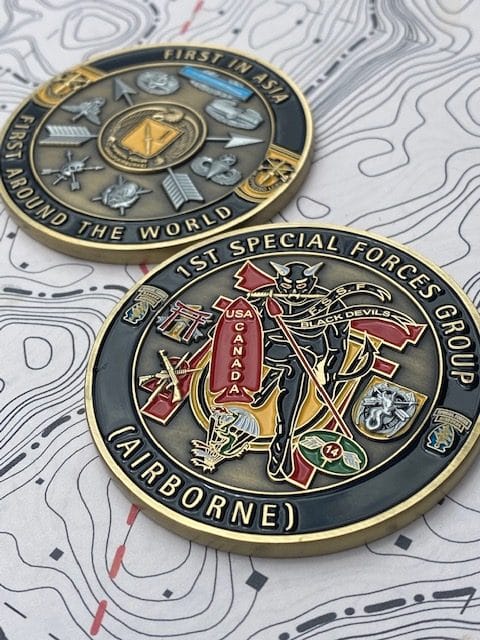 1st Special Forces Group "Presentation Grade" 2.5" Special Edition