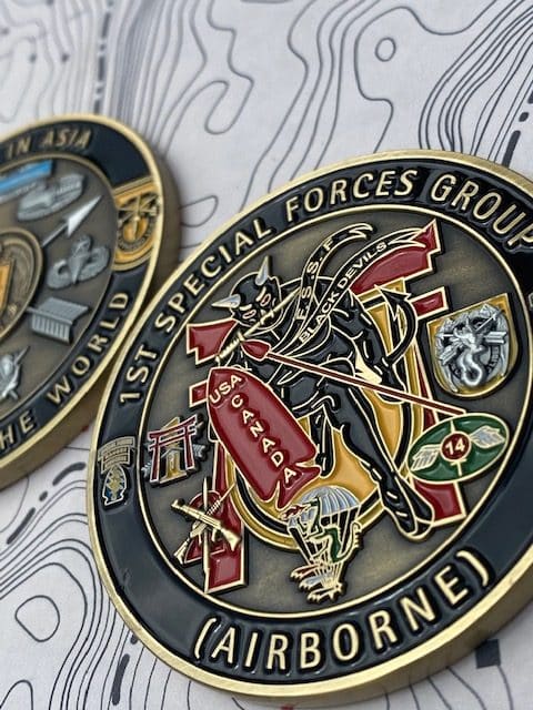 1st Special Forces Group "Presentation Grade" 2.5" Special Edition - Image 5