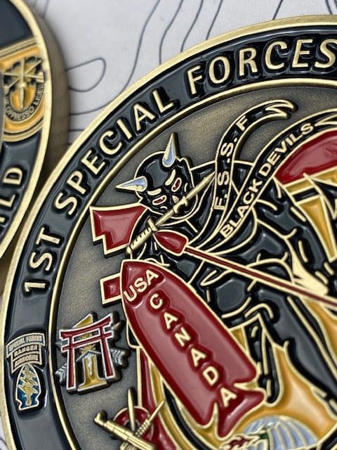 1st Special Forces Group "Presentation Grade" 2.5" Special Edition - Image 6