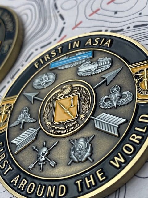 1st Special Forces Group "Presentation Grade" 2.5" Special Edition - Image 7