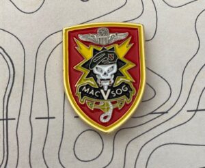 MACVSOG Lapel Pin (GOLD) 3/4"