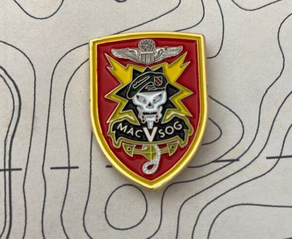 MACVSOG Lapel Pin (GOLD) 3/4"