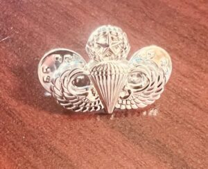Parachute Badge Pins - Basic/Senior/JM - Jumpmaster