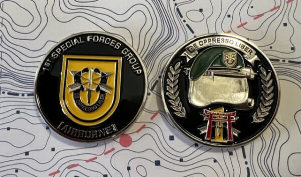 1st Special Forces Group (Engravable Edition Modern) 2" - Image 4