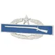 Army Combat Infantry Badge (CIB) 2nd Award- Dress Pin Miniature Silver Oxidized - Image 5