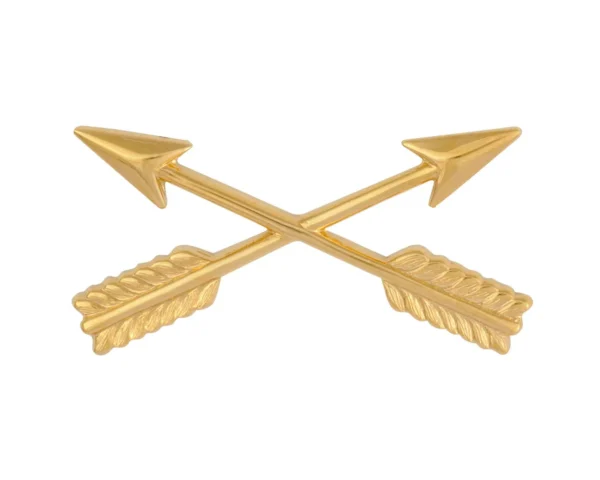 Army Special Forces Crossed Arrows insignia- miniature 3/4"