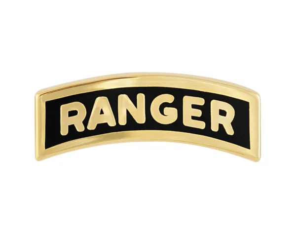Army Ranger Tab Enameled Full Size