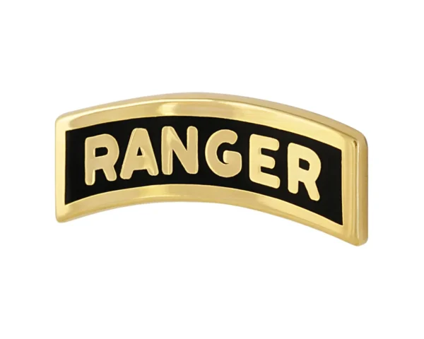 Army Ranger Tab Enameled Full Size - Image 4