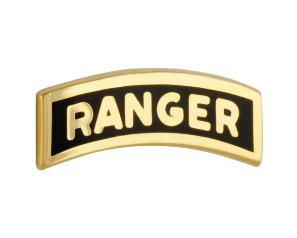 Army Ranger Tab Enameled Full Size - Image 3