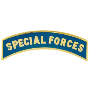 Army Special Forces Tab Pin - Full Size