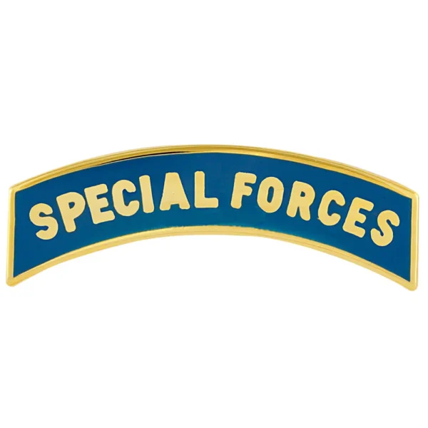 Army Special Forces Tab Pin - Full Size