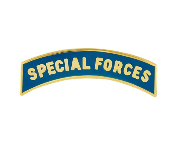Army Special Forces Tab Pin Dress Miniature 1"