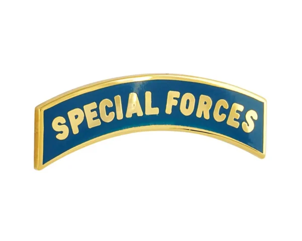 Army Special Forces Tab Pin Dress Miniature 1" - Image 3