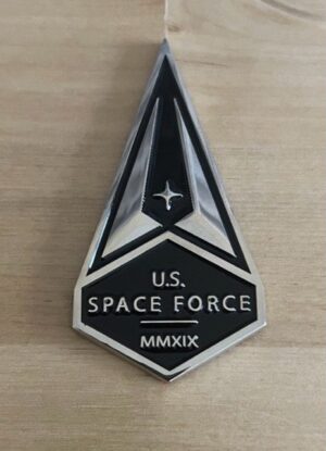 US Space Force Car Badge
