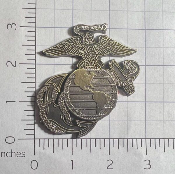 US Marine Corps Car Badge - Image 2