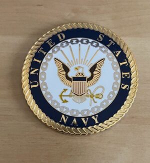 US Navy Car Badge